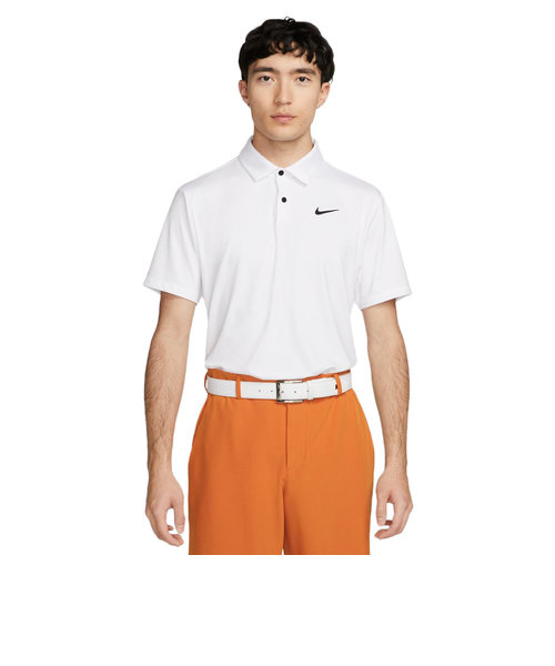 ナイキ（NIKE）ゴルフウェア 半袖 ドライフィット ツアー ソリッド ゴルフポロシャツ DR5299-100