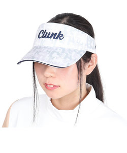 クランク（CLUNK）総柄バイザー CL5RWD19 WHT