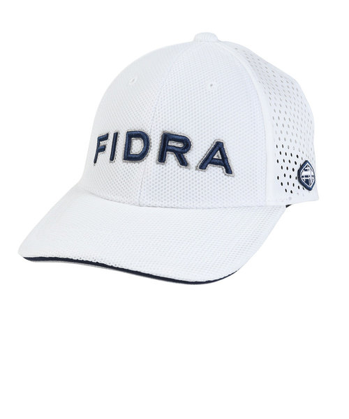 フィドラ（FIDRA）ベルオアシス パンチングキャップ FD5RVA02 WHT