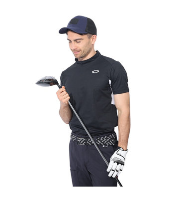 ゴルフウェア 防風 発熱 長袖ハーフジップシャツ ZGM30FBK | Victoria