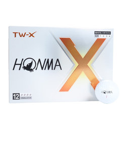 本間ゴルフ（HONMA）TW-X 2024 BT2402 WH ダース(12個入り)