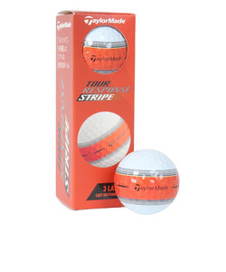 テーラーメイド（TAYLORMADE）ゴルフボール 24 TR Stripe OR SV スリーブ(3個入り)