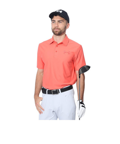 アンダーアーマー（UNDER ARMOUR）ゴルフウェア Mid Logo 半袖ポロシャツ 1385509 811