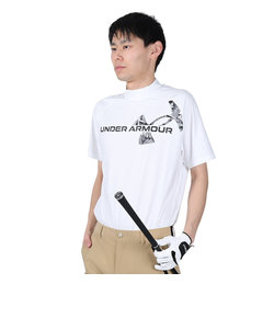 アンダーアーマー（UNDER ARMOUR）ゴルフウェア アイソチル モックネック半袖シャツ 1384829 100