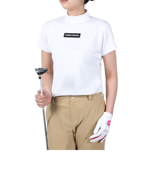 アンダーアーマー（UNDER ARMOUR）ゴルフウェア AM Knit 半袖モックネックシャツ 1384976 100