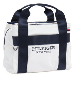 トミーヒルフィガー（TOMMY HILFIGER）ゴルフ カートバッグ ラウンドバッグトリプルポケット THMG4SBA-WHT