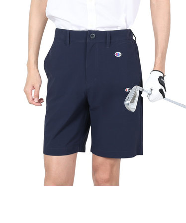 最新作 メンズ チャンピオンゴルフ メンズ ショーツ XLサイズ ネイビー ...