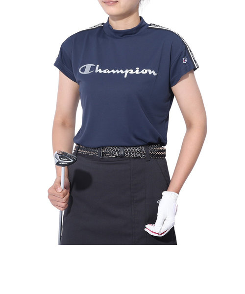 チャンピオン（CHAMPION）ゴルフウェア 速乾 モックネック 半袖シャツ CW-ZG308 370