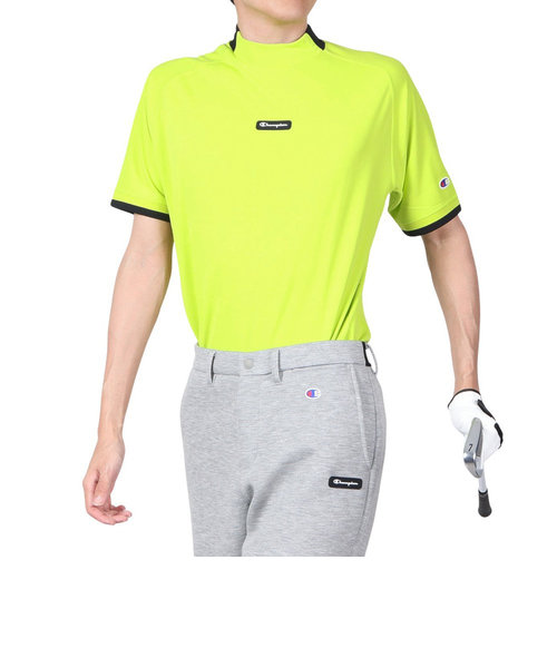 チャンピオン（CHAMPION）ゴルフウェア モックネック 半袖シャツ C3-ZG309 620