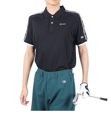 チャンピオン（CHAMPION）ゴルフウェア 半袖 ポロシャツ C3-ZG310 090
