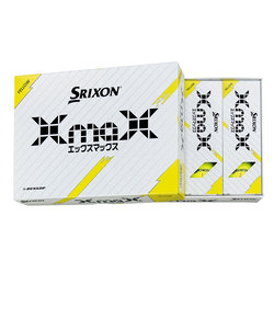 XmaX ゴルフボール YEL ダース(12個入り)