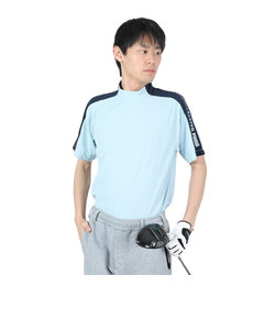 プーマ（PUMA）ゴルフウェア PF ストレッチライン テックカット モックネック 半袖 シャツ 627606-02