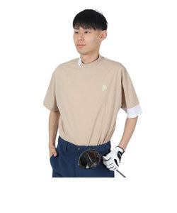 プーマ（PUMA）ゴルフウェア P ストレッチ CB リラックス モックネック 半袖 シャツ 627769-02