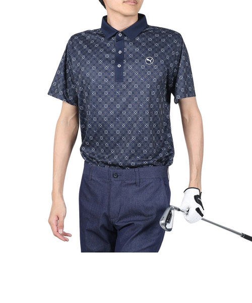 プーマ（PUMA）ゴルフウェア ピュアモノグラム 半袖ポロシャツ 626275-01 | Victoria Golf u0026mall店（ヴィクトリアゴルフ）の通販  - u0026mall