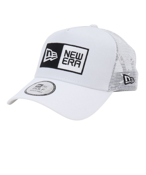 ニューエラ（NEW ERA）ゴルフ キャップ 9FORTY A-Frame トラッカー メッシュ ボックスロゴ 14109263