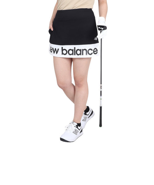 ニューバランス（new balance）ゴルフウェア インナーパンツ付き ジャージースカート ウィズ インナー 012-4134508-010