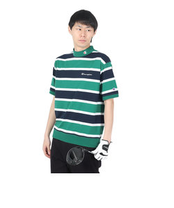 チャンピオン（CHAMPION）ゴルフウェア 半袖 吸汗速乾 モックネックシャツ C3-ZG301 540