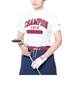 チャンピオン（CHAMPION）ゴルフウェア 半袖 速乾 モックネックシャツ CW-ZG302 020