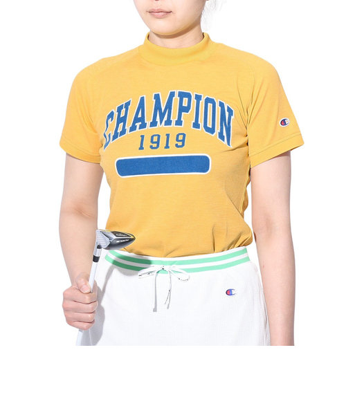 チャンピオン（CHAMPION）ゴルフウェア 半袖 速乾 モックネックシャツ CW-ZG302 740