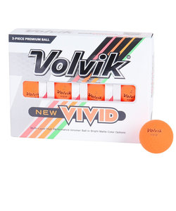 ボルビック（Volvik）VIVID 23 VV5PNA04 ORG DZ ダース(12個入り)
