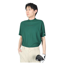 チャンピオン（CHAMPION）ゴルフウェア 速乾 モックネックシャツ 半袖Tシャツ C3-ZG322 540