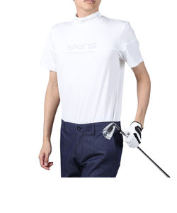 スキンズ（SKINS）アクティブウェア ゴルフ モックネックシャツ 184-21344-004