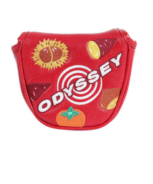 オデッセイ（ODYSSEY）ゴルフ ヘッドカバー パター用 マレット型 Fシリーズ 24 JM 5524125 RED