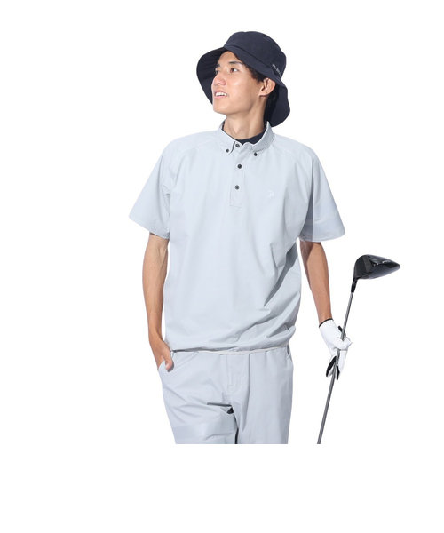 ハーレー（HURLEY）ゴルフウェア レインウェア 半袖ポロシャツ PHANTOMEN MJK2200009-LGY