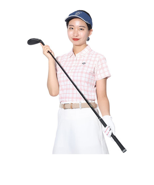 フィドラ（FIDRA）ゴルフウェア 半袖 吸汗速乾 ポロシャツ KAITEKIRYU FD5RUG15 PNK