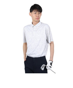 パフォーマンスギア（PG）ゴルフウェア 吸汗速乾 接触冷感 トロピカル 半袖ポロシャツ 403PG4SEG0005 WHT