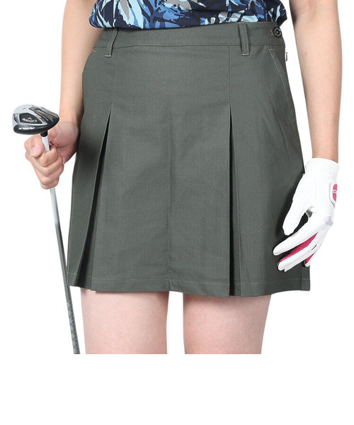 トミーアーマー（Tommy Armour）ゴルフウェア インナーパンツ付 ボックスプリーツスカート TATV24S060030 OLV