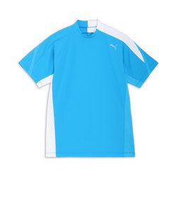 プーマ（PUMA）ゴルフウェア PFストレッチ CB テックカット モックネック 半袖シャツ 627646-02