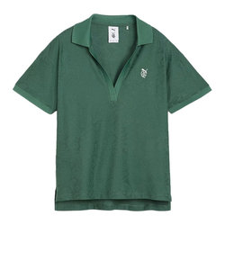 プーマ（PUMA）ゴルフウェア QGC リラックス クロップ 半袖 ポロシャツ 625771-01