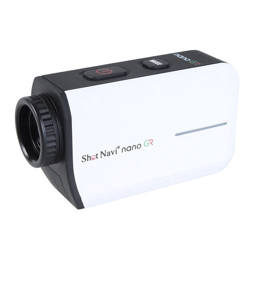 ショットナビ（Shot Navi）ゴルフ距離測定器 Laser Sniper nano GR ホワイト