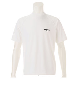 ブリーフィング（BRIEFING）ゴルフウェア 半袖 吸水速乾 LOGO RELAXED FIT モックネックシャツ BRG241MD3-000