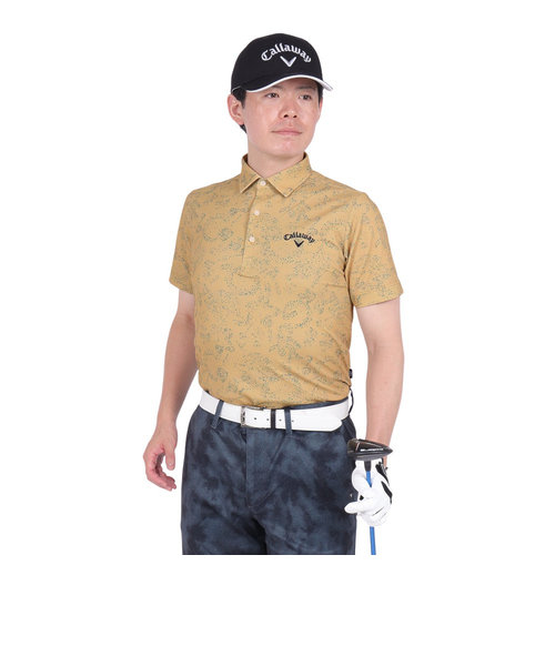 キャロウェイ（CALLAWAY）ゴルフウェア 吸水速乾 半袖シャツ C24234106-1040