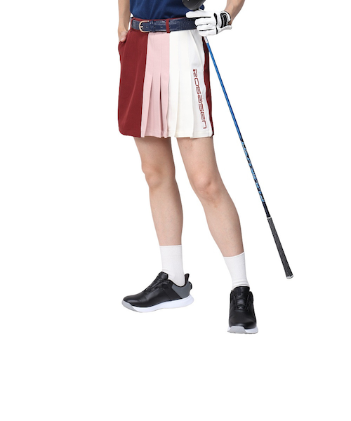 キャロウェイ　ハート　セットアップ　ゴルフウェア　スカート　ハーフジップ キャロウェイハートセットアップゴルフウェアスカートハーフジップ