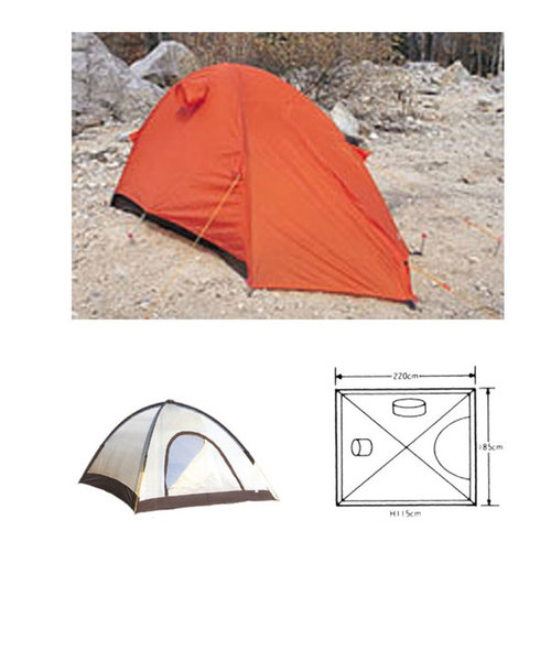 アライテント Arai Tent エアライズ 3 オレンジ キャンプ用品 テント Victoria L Breath Mall店 ヴィクトリアエルブレス の通販 Mall