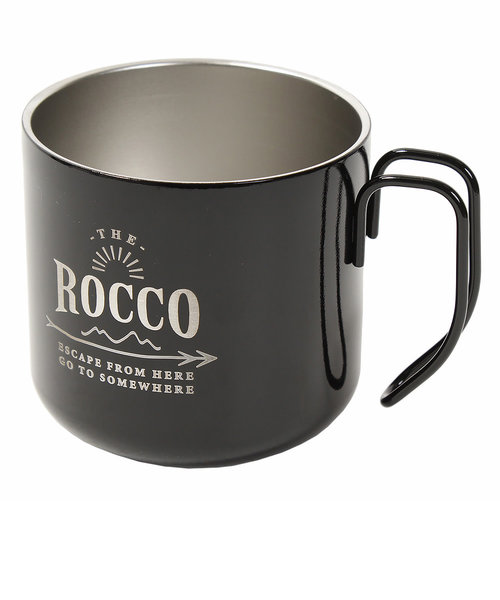 ROCCO コップ マグカップ ステンレス Mag 350BK K04-8233 BBQ