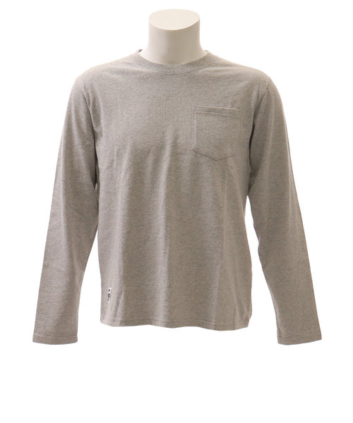 tシャツ ユタポケットロングスリーブtシャツ CH01-1322 H/Gray