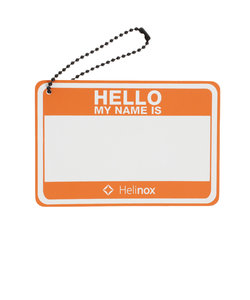 ヘリノックス（Helinox）アウトドア チェア Hello my name is パッチ ハンターオレンジ 19759017005000