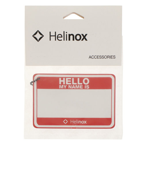 ヘリノックス（Helinox）アウトドア チェア Helloパッチ レッド 19759017004000