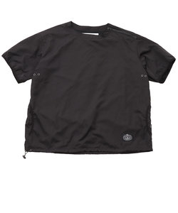 ポーラー（POLER）NYLON BAGGY クルーネック半袖Tシャツ 55100124-BLKL