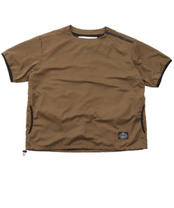 ポーラー（POLER）NYLON BAGGY クルーネック半袖Tシャツ 55100124-OLVL