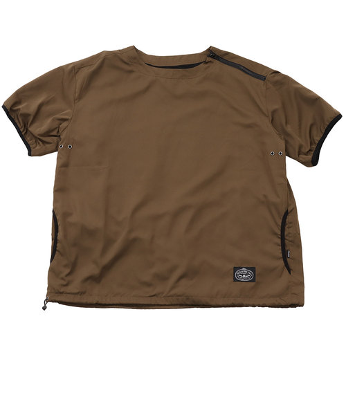 ポーラー（POLER）NYLON BAGGY クルーネック半袖Tシャツ 55100124-OLVM