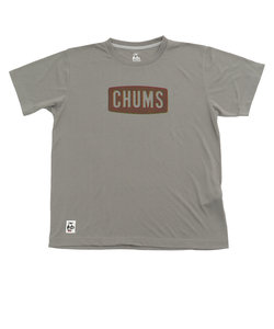 チャムス（CHUMS）Tシャツ ドライPFチャムスロゴTシャツ CH01-1527 Lt.Gray