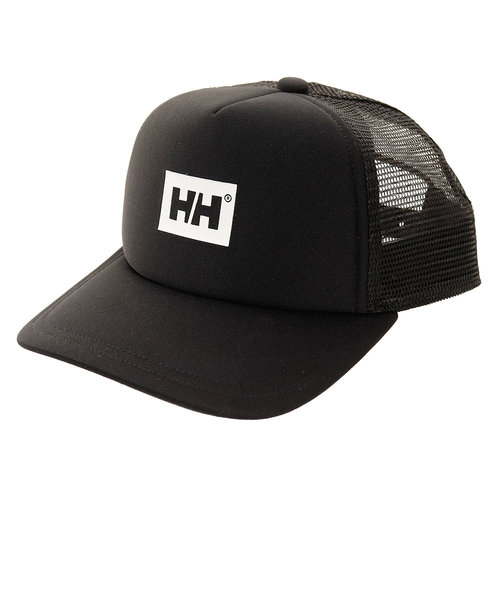 ヘリーハンセン（HELLY HANSEN）HH ロゴメッシュキャップ ブラック HC92005 K 帽子 ぼうし アウトドア キャンプ レジャー カジュアル