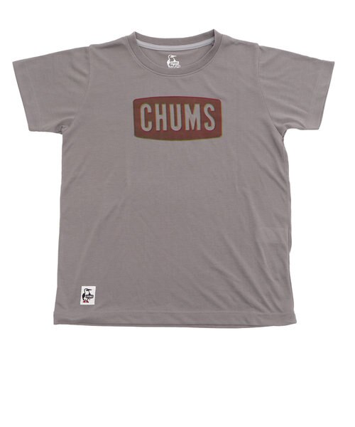 チャムス Chums Tシャツ ドライパフォーマンス チャムスロゴtシャツ Ch11 1527 Lt Gray Victoria L Breath Mall店 ヴィクトリアエルブレス の通販 Mall