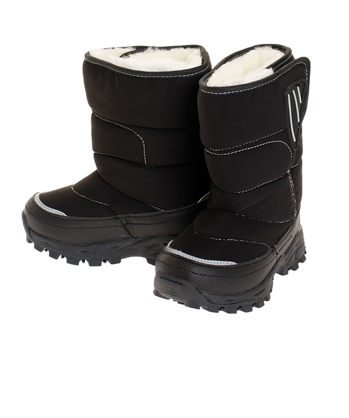 キッズシューズ ウィンターブーツ 805z9sy4806 Blk あったか ブーツ ジュニア スノトレ 雪道 ウインターシューズ Victoria L Breath Mall店 ヴィクトリアエルブレス の通販 Mall