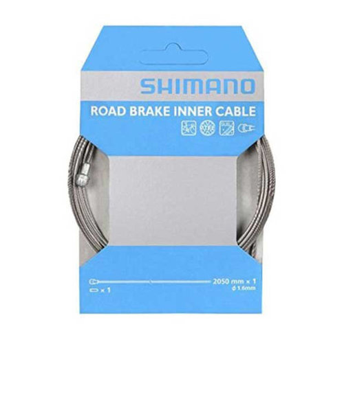 シマノ（SHIMANO）ロード用 PTFE ブレーキインナーケーブル 1.6mmx2050mm サイクルパーツ Y80098320